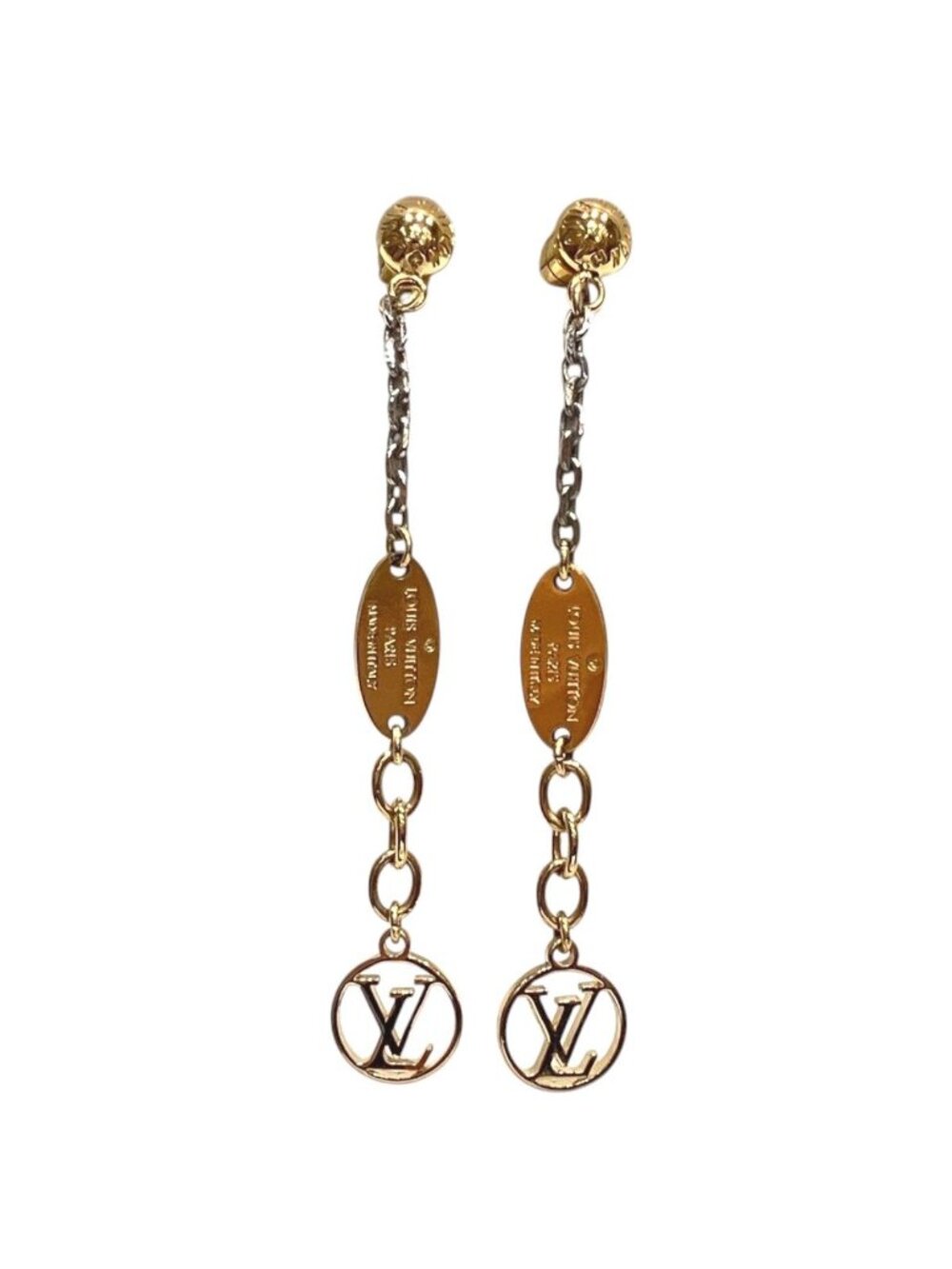 Louis Vuitton Logomania Earrings